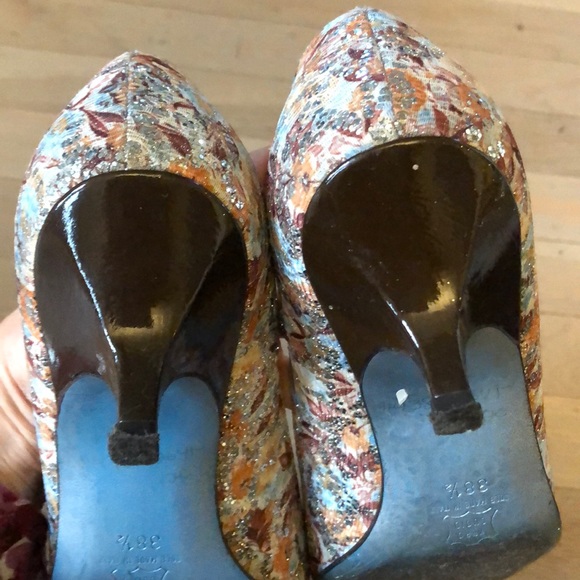 Jean-Michel Cazabat Vintage sparkly shoes. - Picture 3 of 5